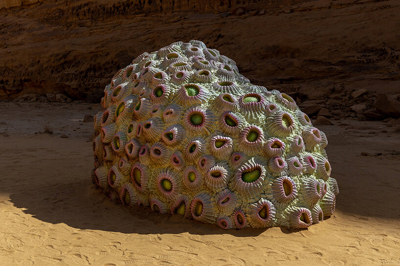 new images of desert X AlUla 2022's dream-like artworks, captured by roberto conte