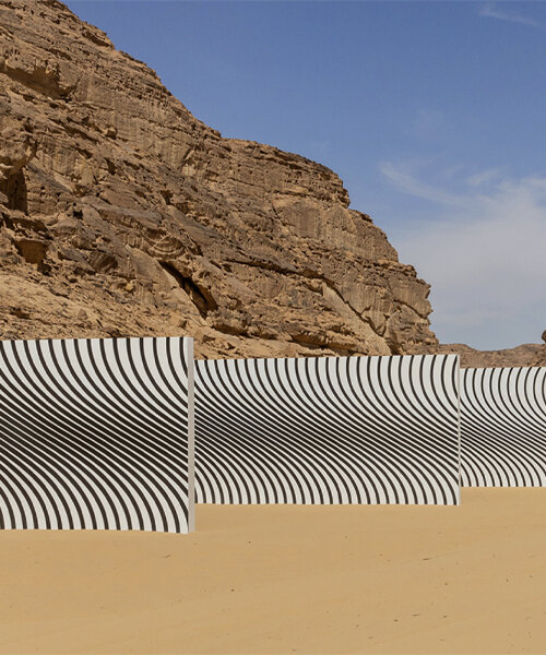 new images of desert X AlUla 2022's dream-like artworks, captured by roberto conte