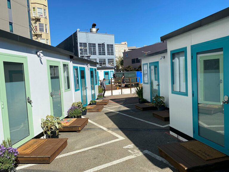 these tiny home villages in california aim to address homelessness