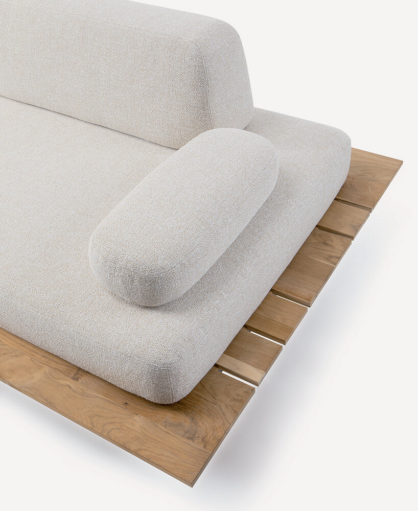 ethimo calipso outdoor lounge collection shapes modular system of soft forms