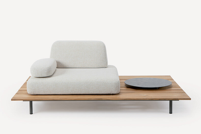 ethimo calipso outdoor lounge collection shapes modular system of soft forms