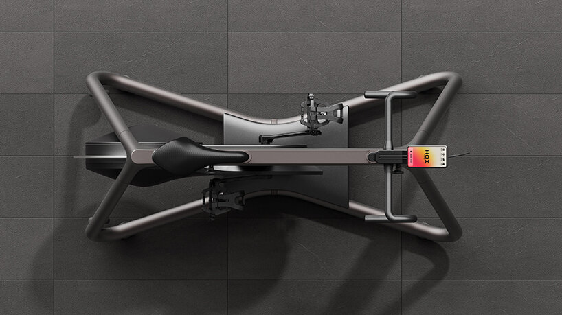 forpeople’s indoor bike design for HOI by kettler blends performance + domesticity