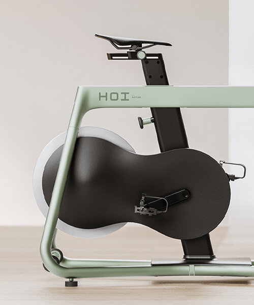 forpeople’s indoor bike design for HOI by kettler blends performance + domesticity