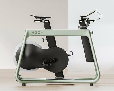forpeople’s indoor bike design for HOI by kettler blends performance + domesticity