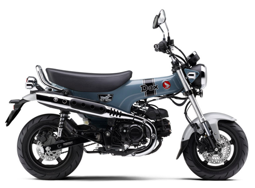 honda revives dax ST125 for 2023 with upgraded power, frame, suspension, and brakes