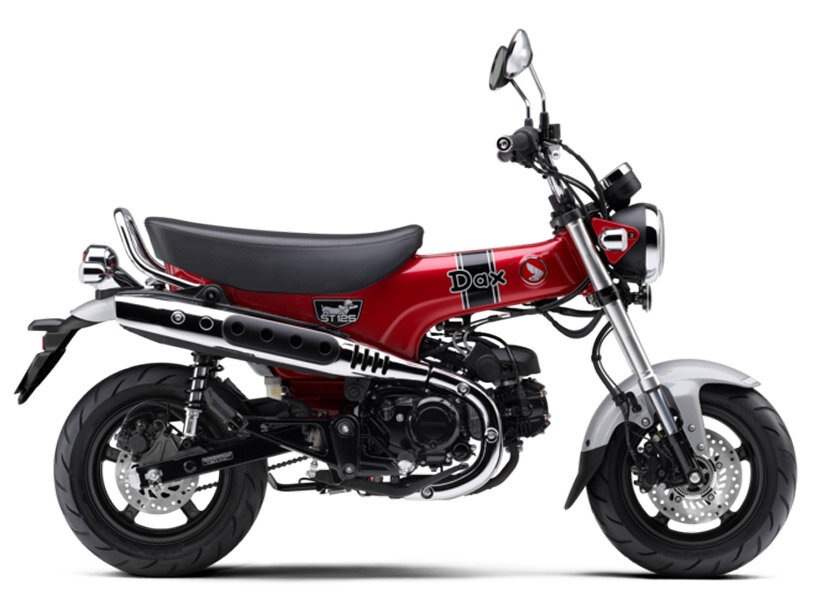 honda revives dax ST125 for 2023 with upgraded power, frame, suspension, and brakes