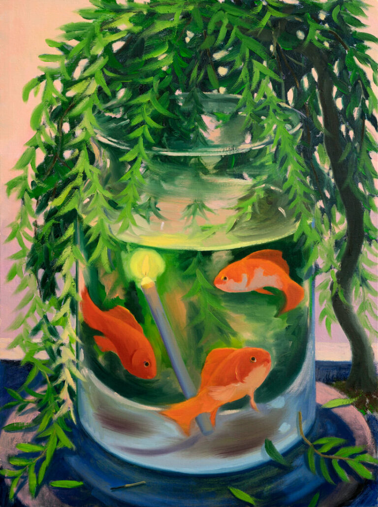 interview with minyoung choi on her dreamy aquarium paintings