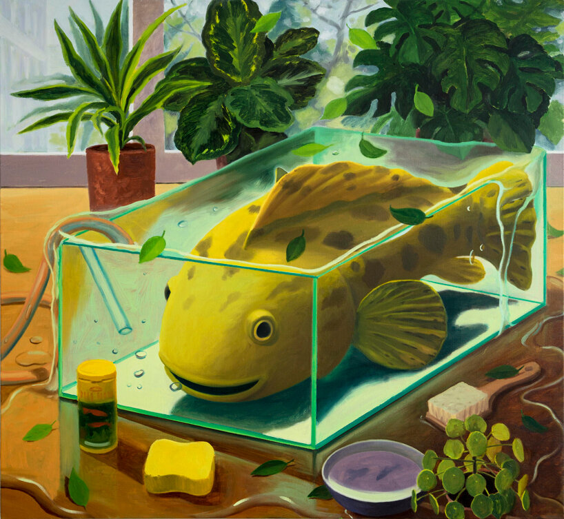 interview with minyoung choi on her dreamy aquarium paintings