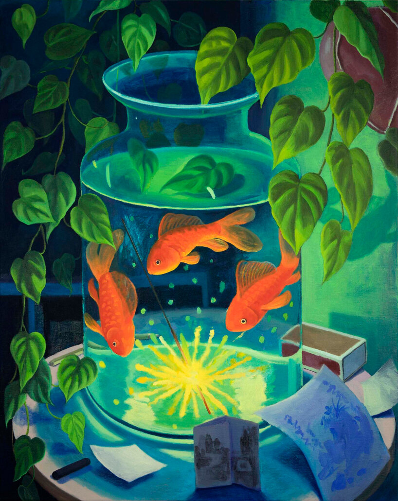 interview with minyoung choi on his dream aquarium paintings