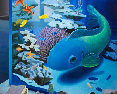 interview with minyoung choi on her dreamy aquarium paintings