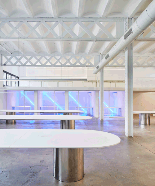 Isern Serra curates industrial minimalism in Barcelona with workspaces for TheKeenFolks