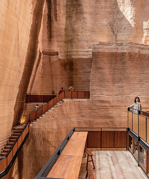 xu tiantian carves into the rocks to revitalize nine small abandoned quarries in china