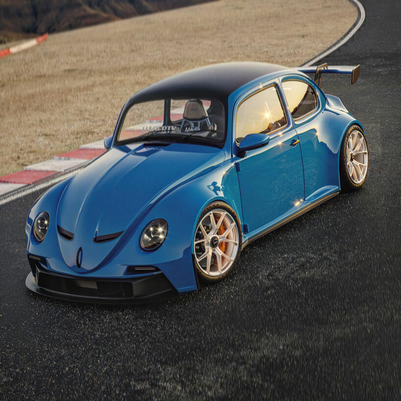  Lo siento, puristas de Porsche, Khyzyl Saleem fusionó un escarabajo VW con un GT3.