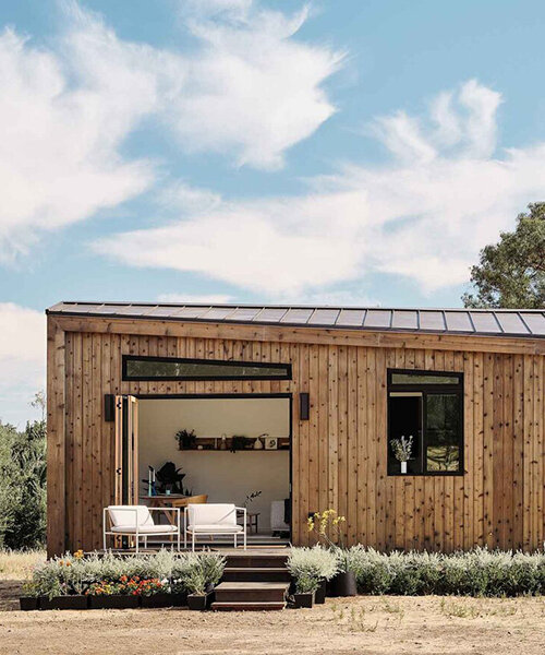 this sustainable prefab cabin can extend your living space within some weeks
