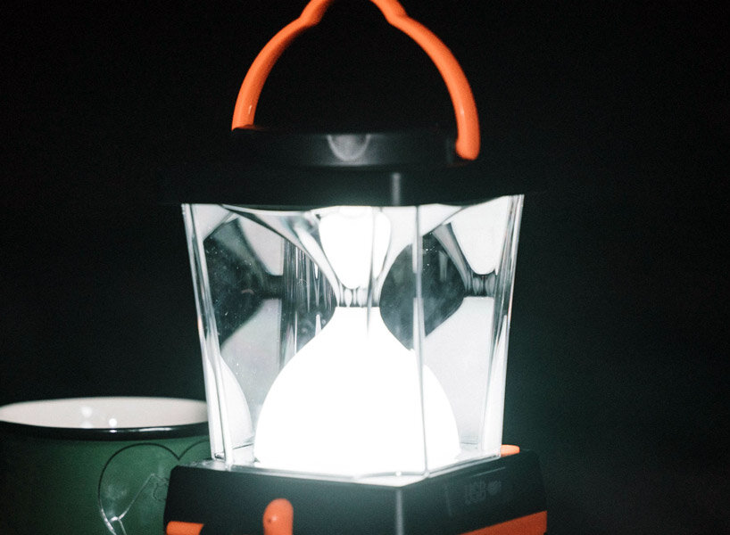 eco-lantern litepulse lights up just by adding salt and water