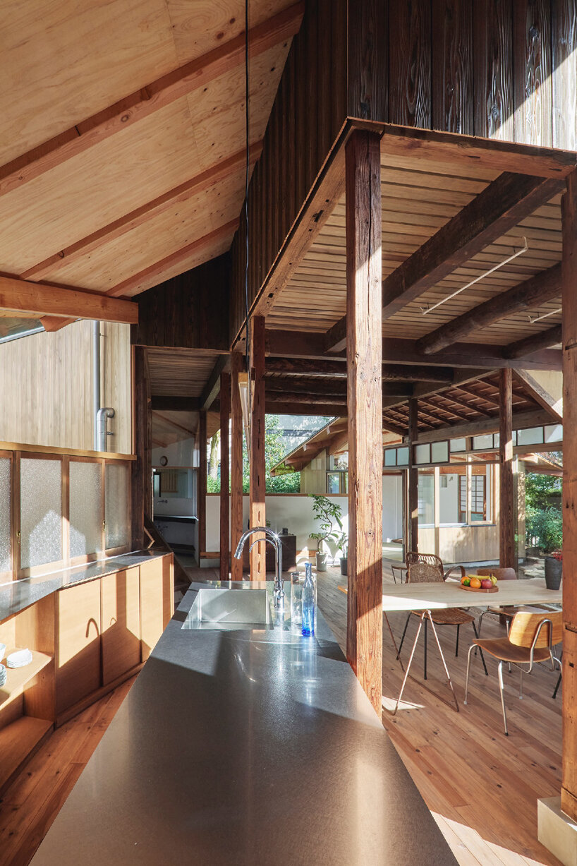 mandai architects renovates 100-year-old 'shiiba house' in kyoto, japan