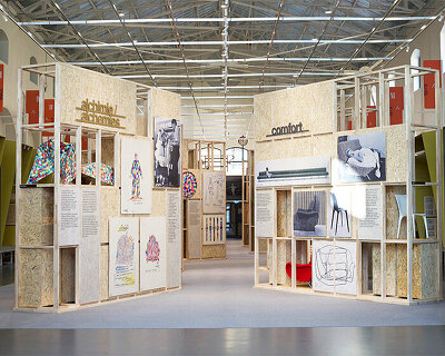 works by marco zanuso & alessandro mendini converse in latest exhibition by ADI museum