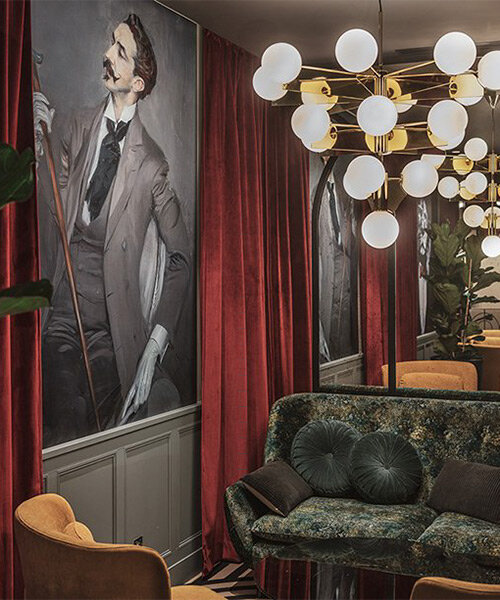 michael malapert designs modern dandy house interior for speakeasy hotel in paris
