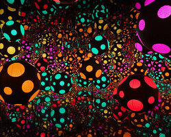 two yayoi kusama's infinity mirror rooms open in 'one with eternity' hirshhorn exhibit this spring