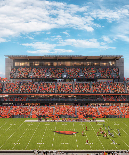 populous + SRG celebrate north pacific landscape with oregon state stadium expansion