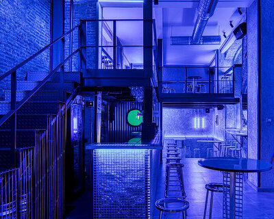 INSAYN's cocktail bar design in Barcelona oozes jungle energy