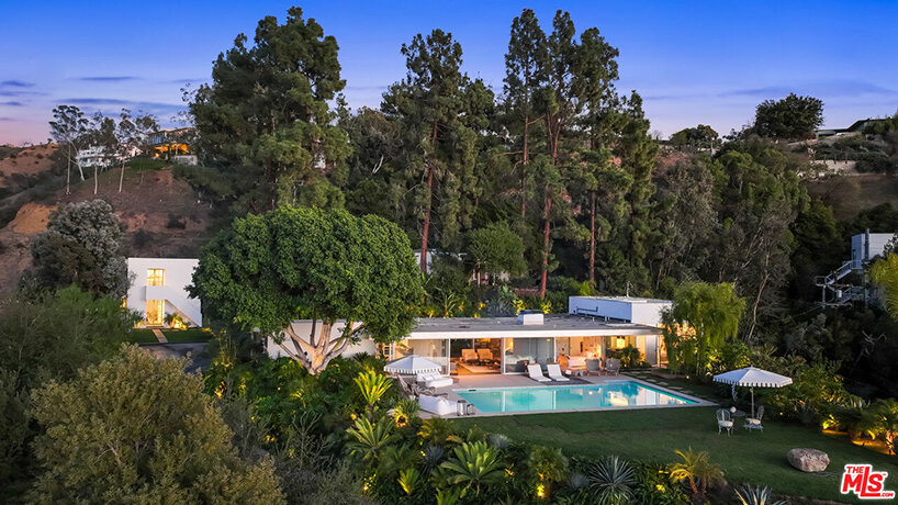 richard neutra's mid-century modern home in hollywood hills hits the market