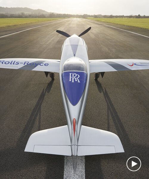 rolls-royce ‘spirit of innovation’ is officially the world’s fastest all-electric aircraft