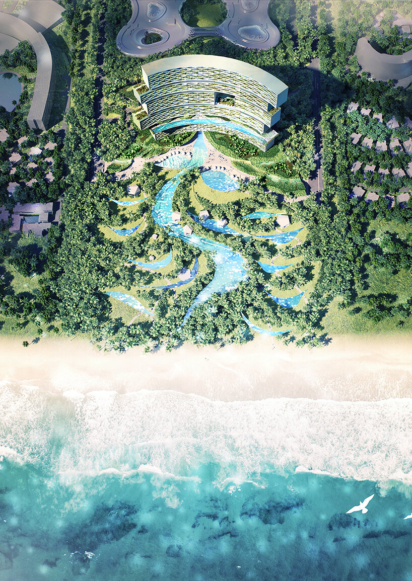 büro ole scheeren designs tropical resort on sanya's stunning coastline