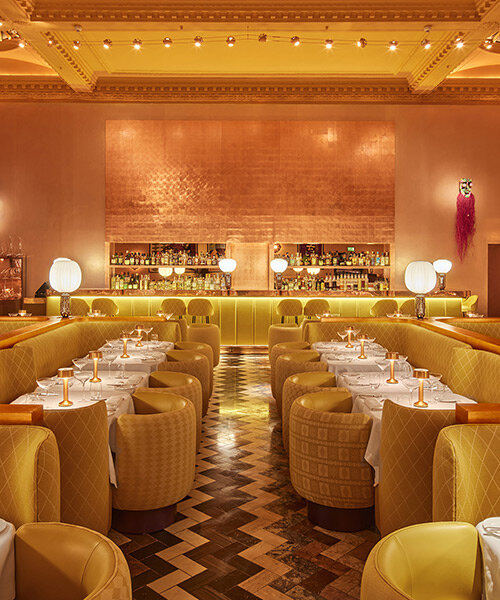 sketch says farewell to its iconic pink and welcomes new golden setting by india mahdavi