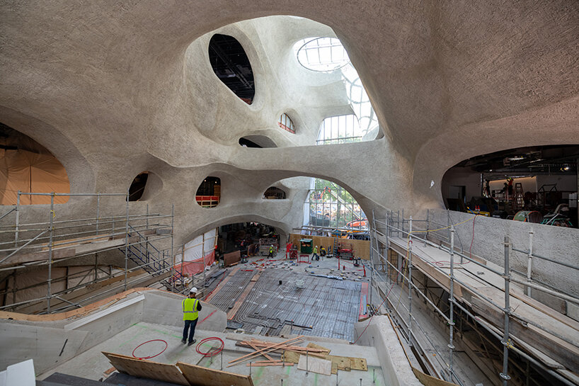 studio gang unveils new images of its natural history museum in NYC