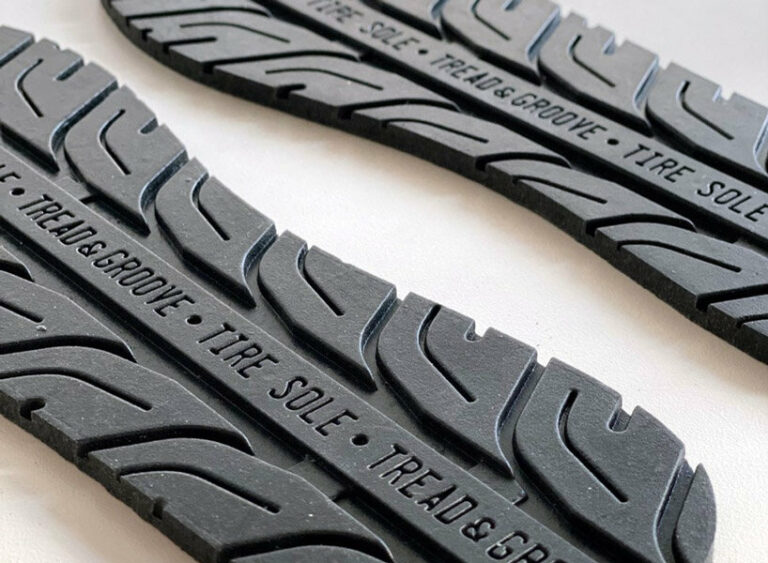 TREAD&GROOVE transforms discarded tires into shoe outsoles