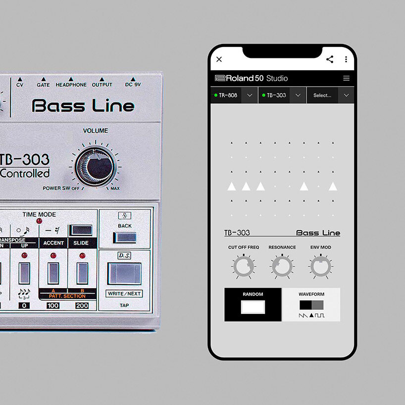 yuri suzuki's web-based music tool is a digital rework of classic roland synthesizers