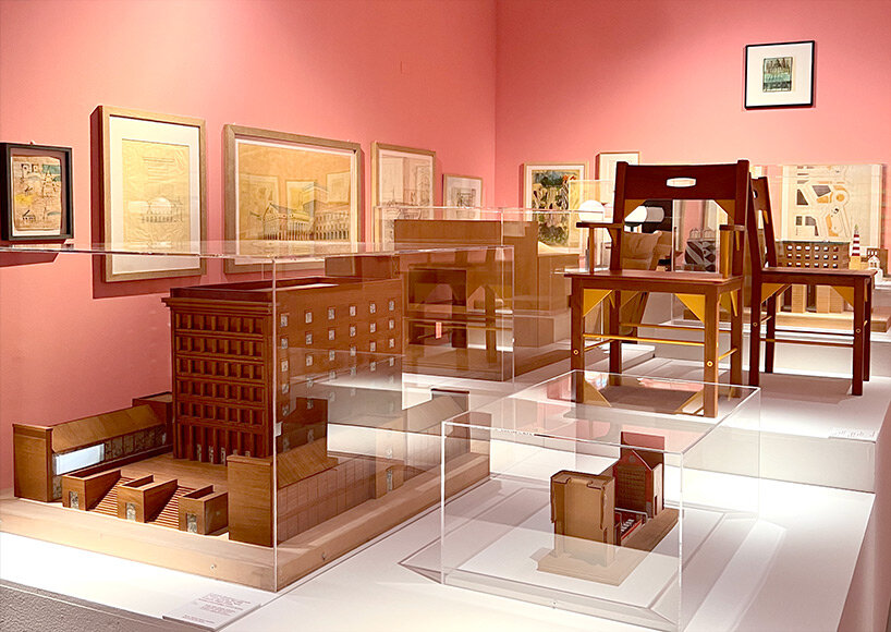 Aldo Rossi.  design 1960-1997 at the museo del novecento in milan