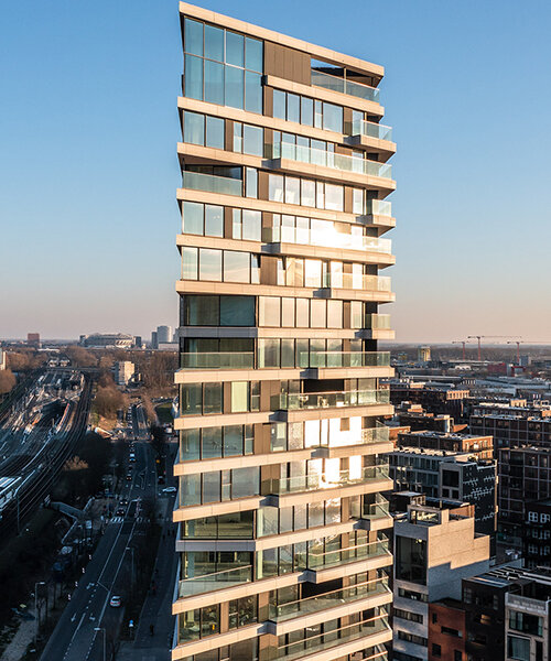 arup's highest timber-hybrid tower block in the netherlands is completed