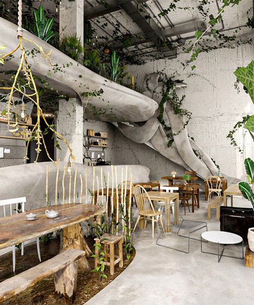 badie embraces fluidity for nature-inspired restaurant in sheikh zayed