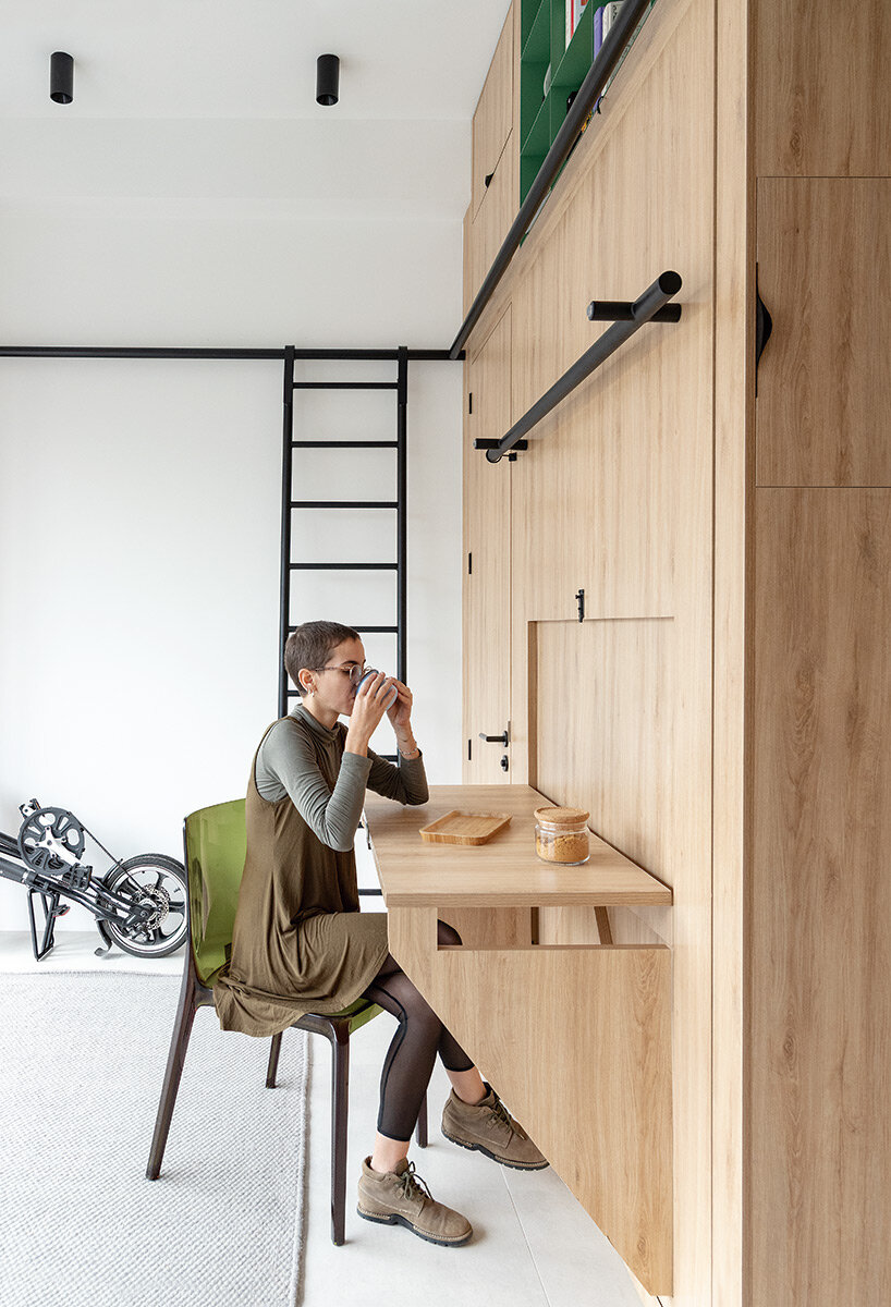 doméstico-microliving triggers traditional dwelling limit with a single shape