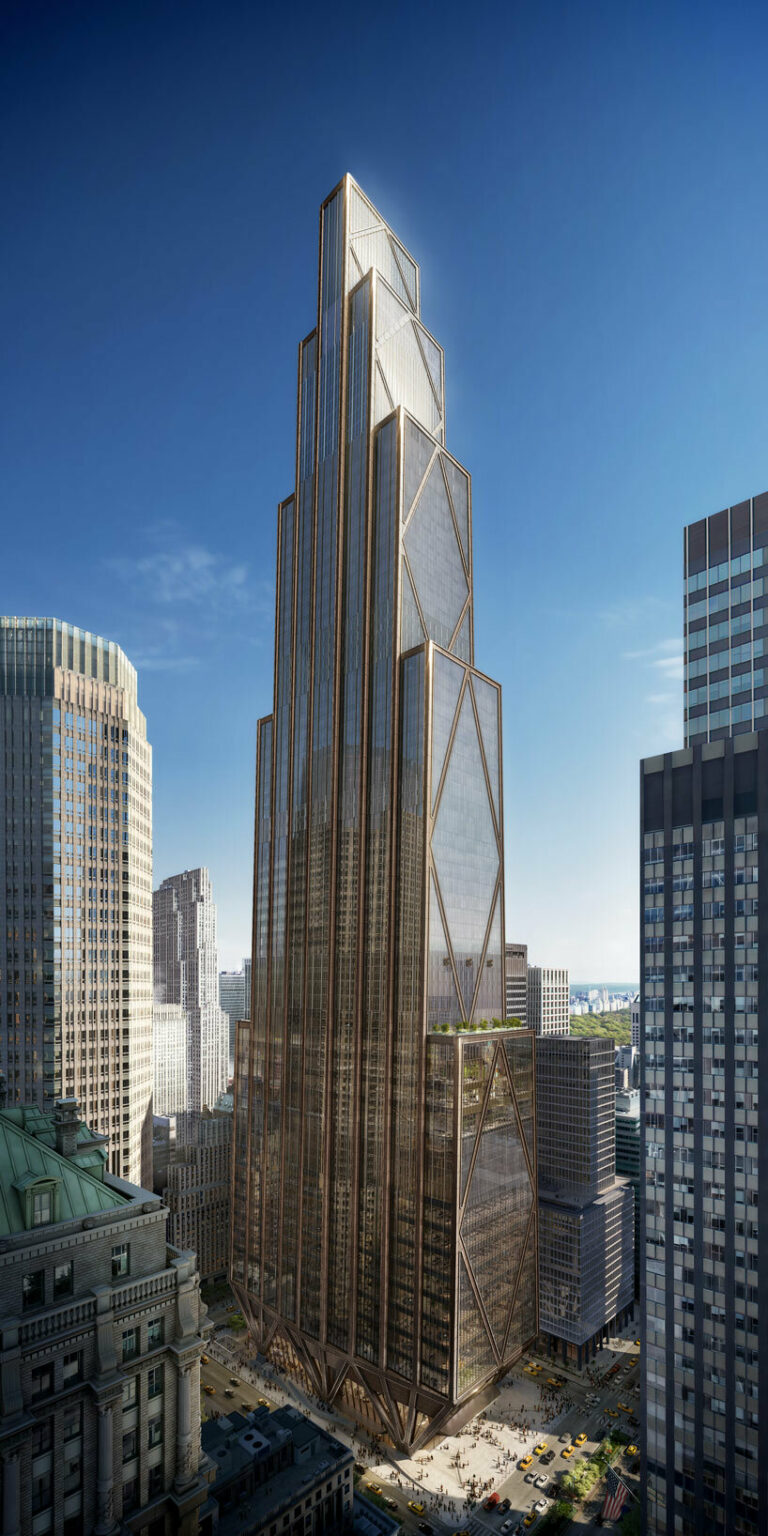 foster + partners designs new york city’s largest all-electric tower