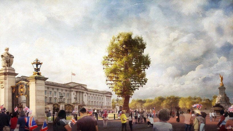 heatherwick tree buckingham palace