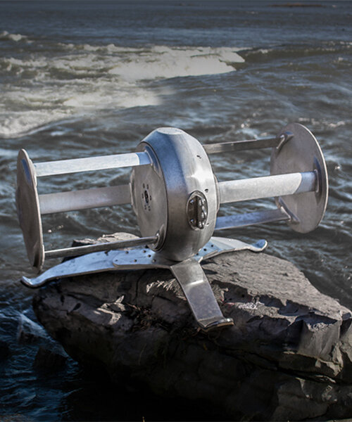 idénergie's sustainable river turbine converts water flow into electricity