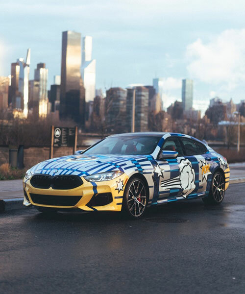 JEFF KOONS X BMW: artist-signed art car sells at christie's charity auction for $475,000