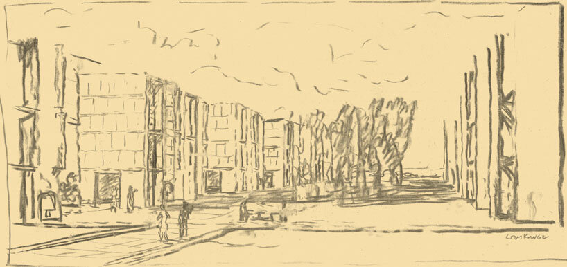 an autobiography in photos: view the drawings and travel sketches of Louis Kahn in a new book set