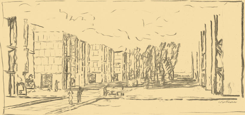 see louis kahn's drawings and travel sketches in new book set