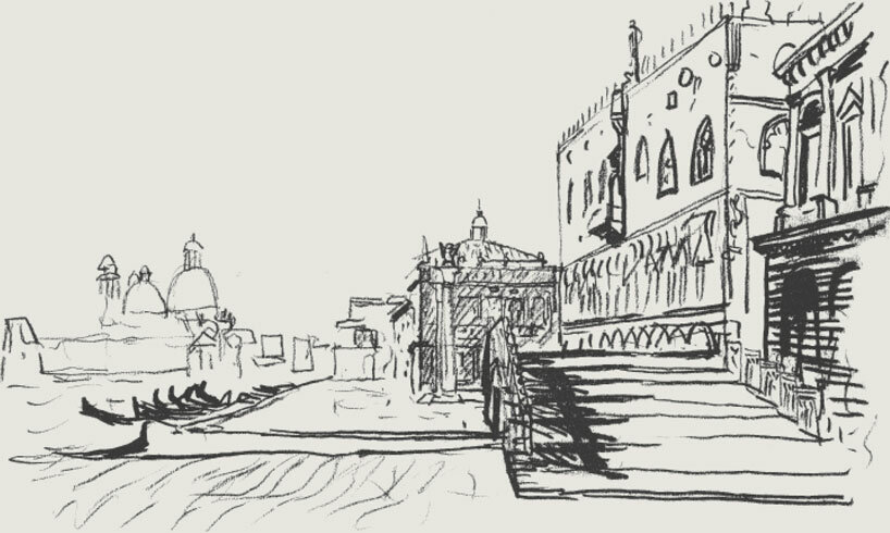 see louis kahn's drawings and travel sketches in new book set