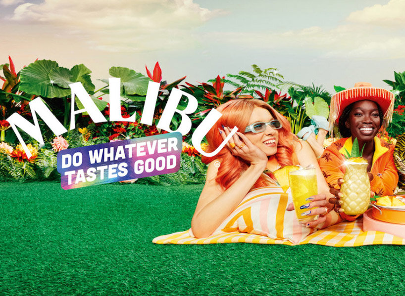 malibu wants everyone to have a year-round summer mindset with its psychedelic campaign