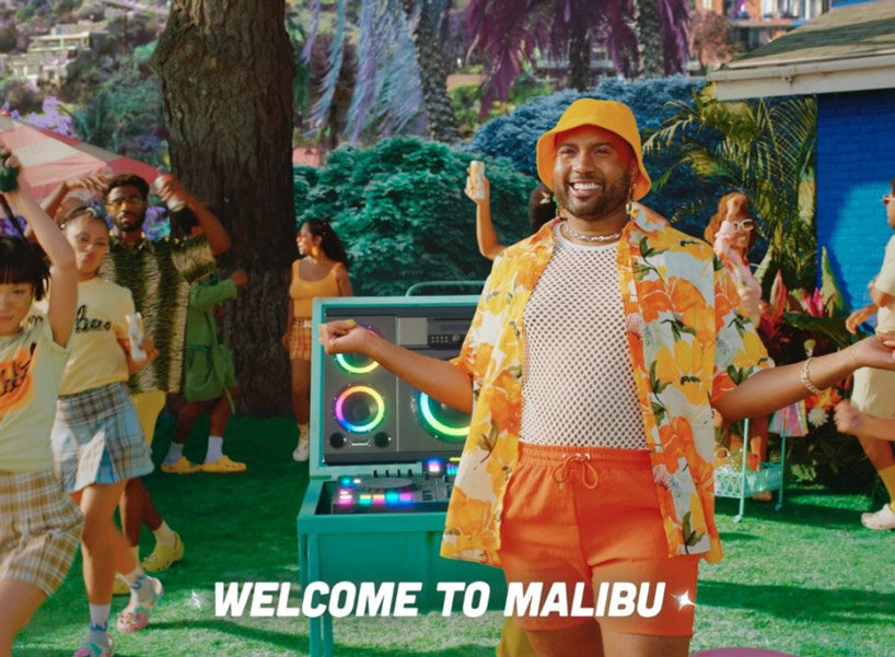 malibu wants everyone to have a year-round summer mindset with its psychedelic campaign