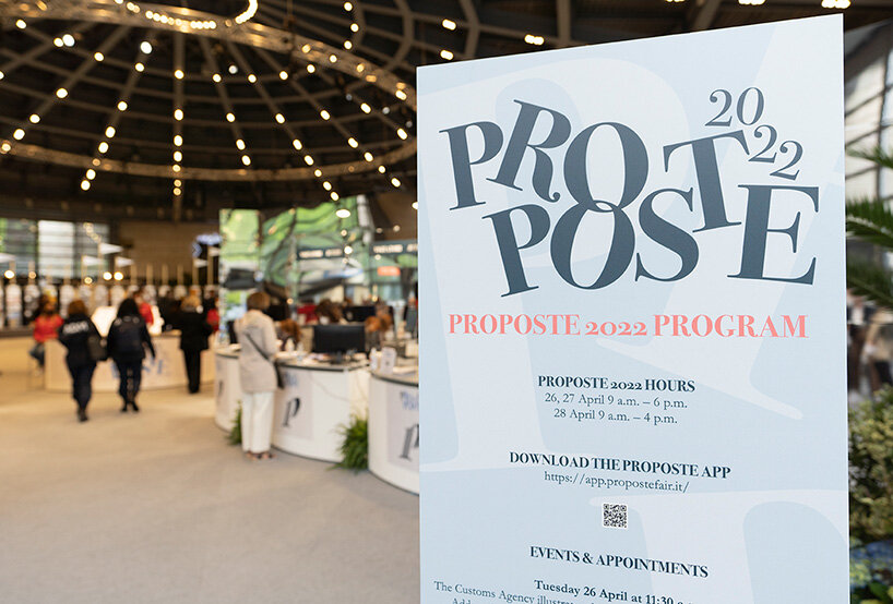 proposte 2022 opens as festival of fabrics in-person and online