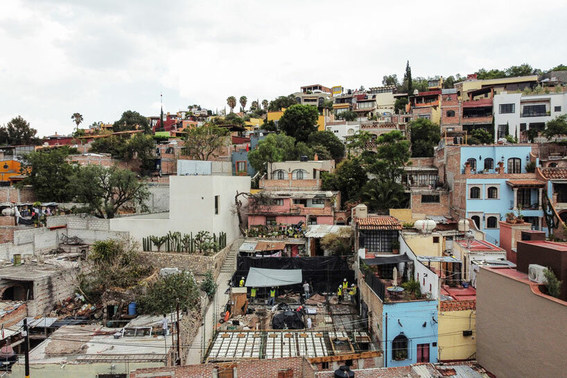 Associates Architecture Shapes maison introvertie et galerie pour designers au Mexique