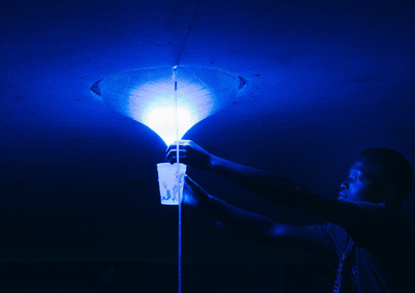 The Solar Desalination Skylight is a low-tech way to produce drinking water