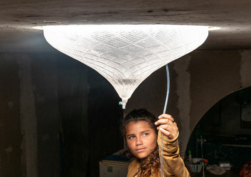 The Solar Desalination Skylight is a low-tech way to produce drinking water