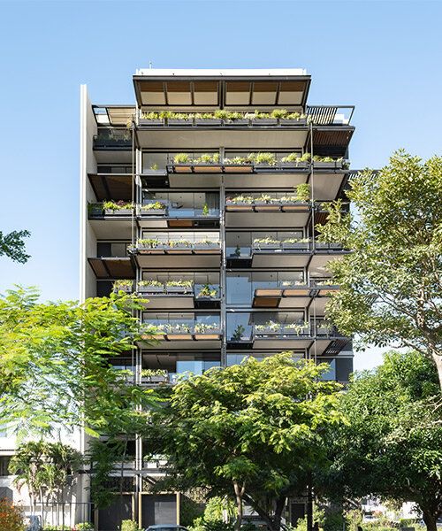 studio saxe's passive residential tower with green terraces rises in costa rican urban context